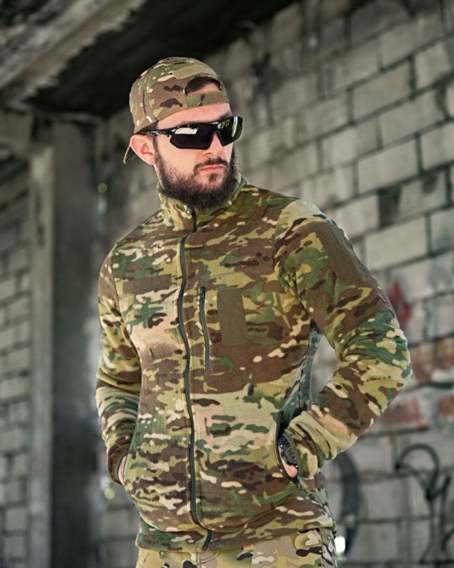 Тактическая флисовка PATRIOT  мультикам ОР1215