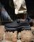 Термо Кроссовки с автошнуровкой WindProof black ПП7896