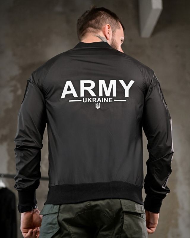 Ветровка   Army black ПП7554