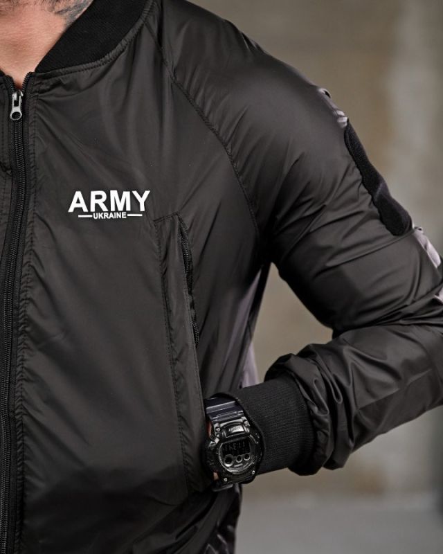 Ветровка   Army black ПП7554