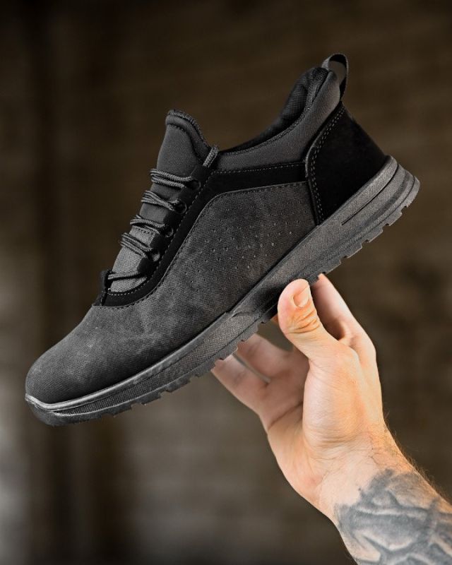 Городские кроссовки pantera   black ПП8005