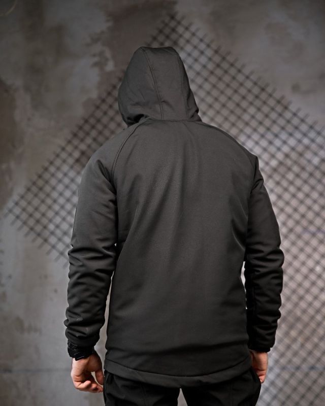 Зимняя куртка patron  OMNI-HEAT black  ВТ7006