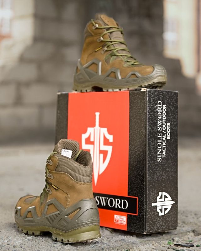 тактичні черевики Single sword olive ТР6310