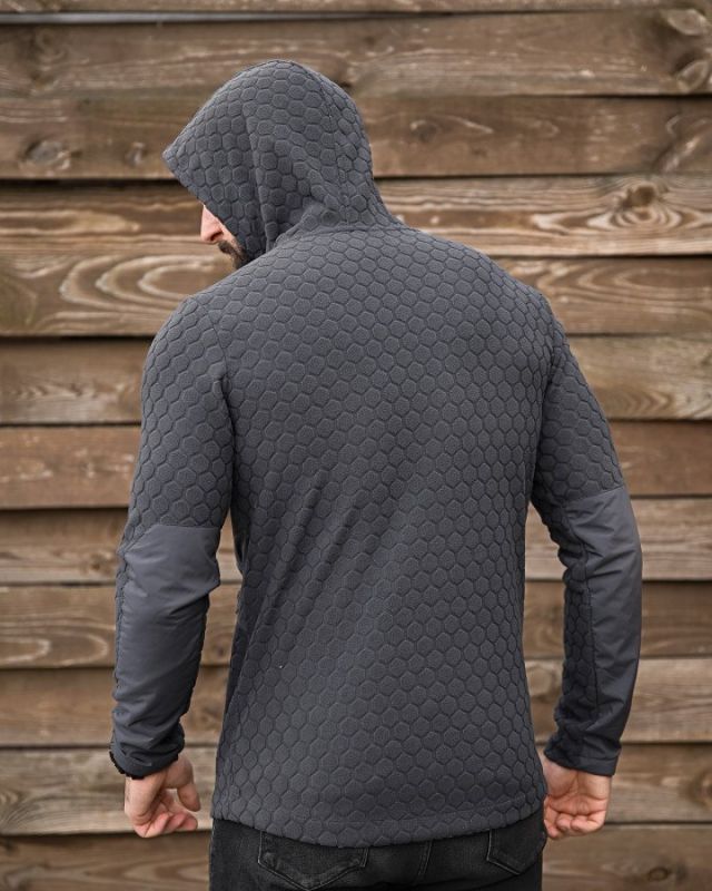 Тактическая флисовка KM URBAN grey ПП8056