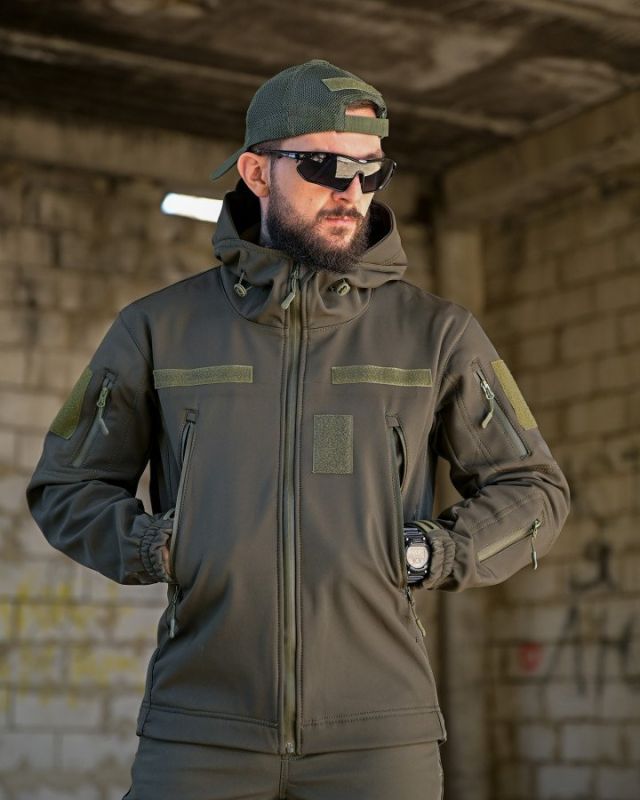 Тактический костюм софтшел BANDIT oliva ВТ7956