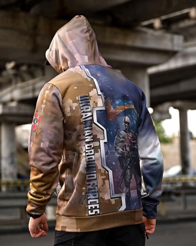 Милитари худи SAINT  Ground force mtk ПП8126