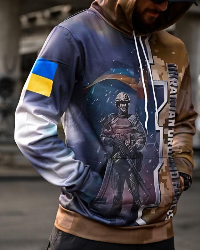 Милитари худи SAINT  Ground force mtk ПП8126