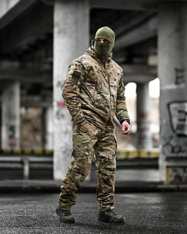 Зимовий тактичний костюм HAZARD мультикам ПП8165