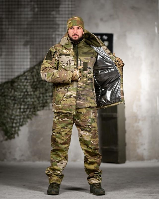 Зимний тактический костюм 5в1 X-FORCE Multicam  ПП8203