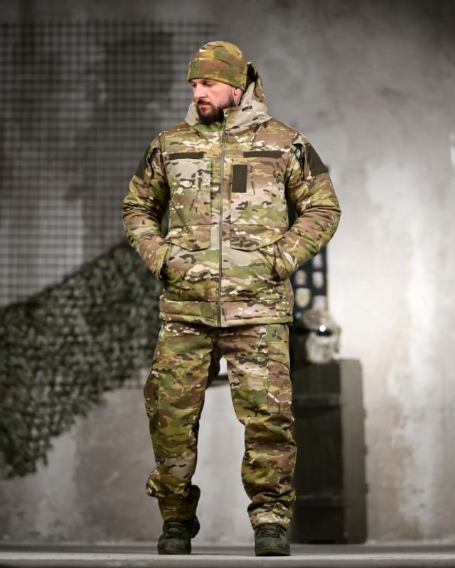 Зимний тактический костюм 5в1 X-FORCE Multicam  ПП8203