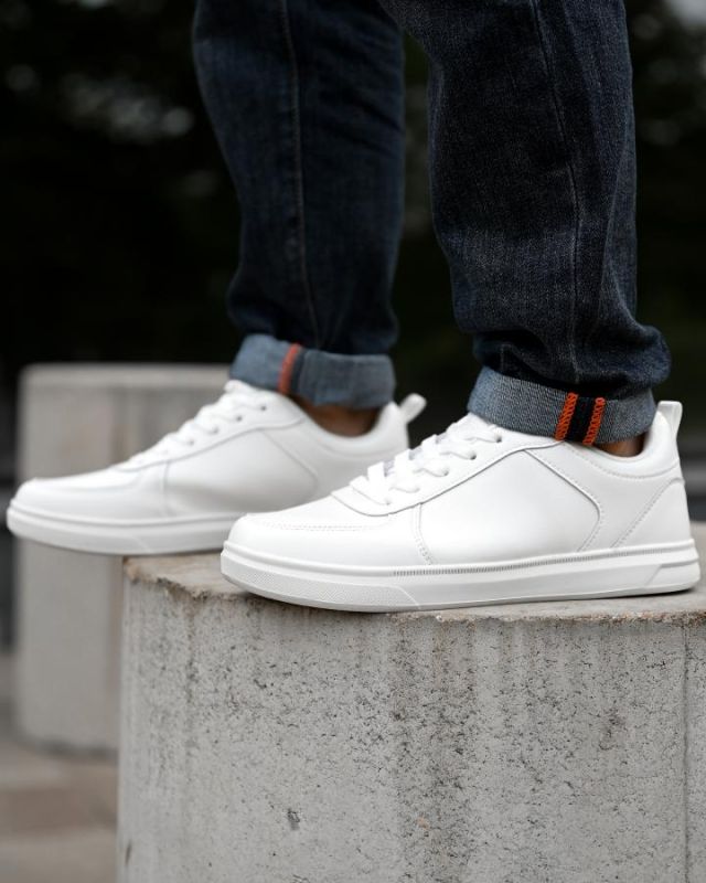 Мужские кроссовки basik white ПП8033