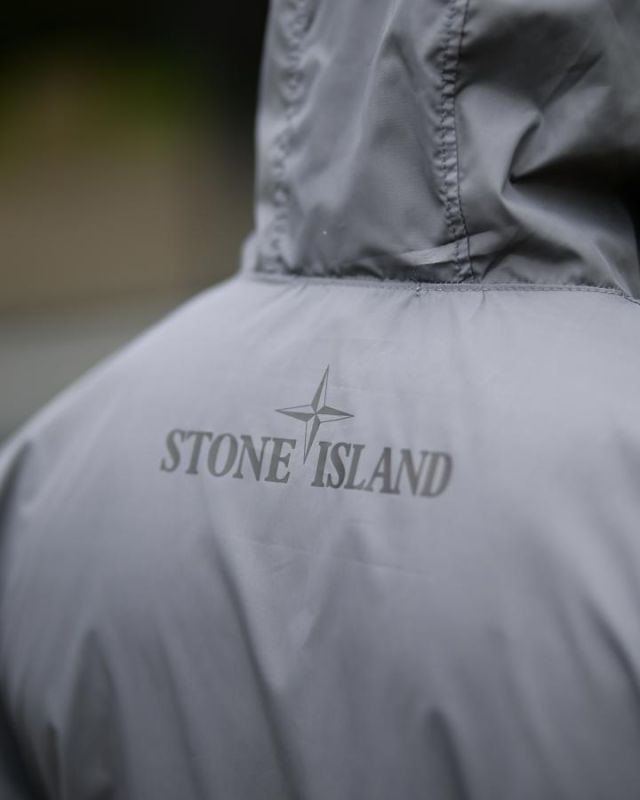 Ветровка карман Stone island grey 4 ПП8001