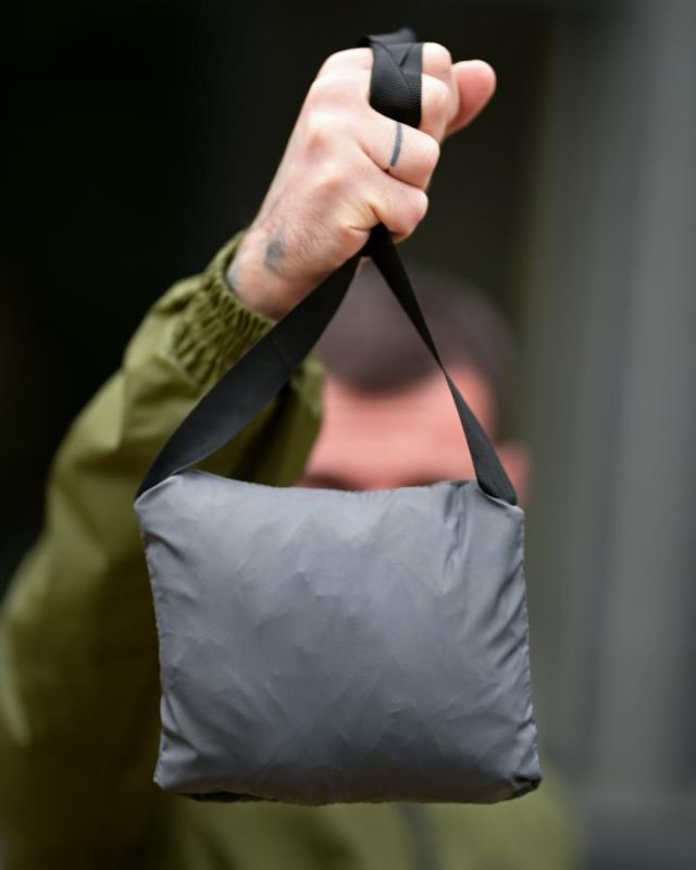 Ветровка карман Stone island grey 4 ПП8001