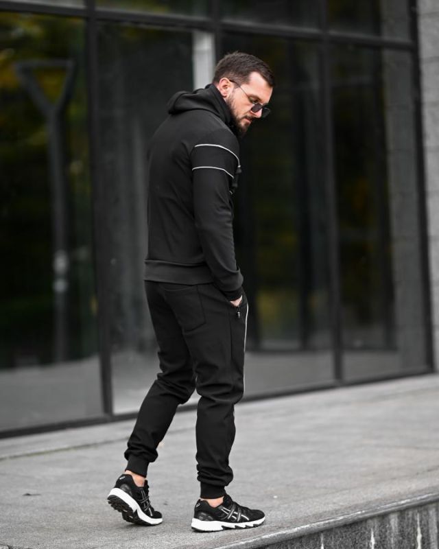 Зимний спортивный костюм AUDSA black ВТ6810
