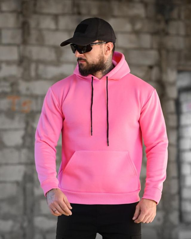 Милитари худи на флисе GENESIS WAR pink ВТ6847