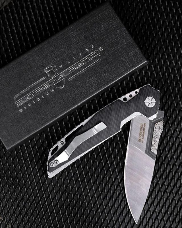 Нож выкидной Extrema ratio steel black ВТ6881