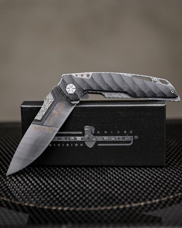 Нож выкидной Extrema ratio steel black ВТ6881