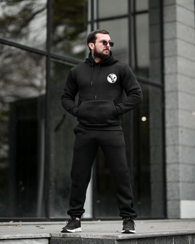 Зимний милитари костюм на флисе Sunset ТР6436