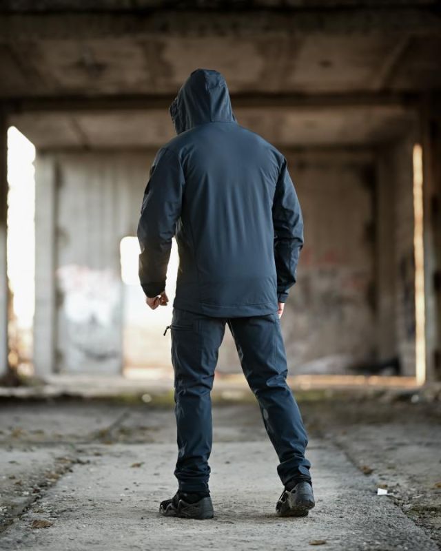 Тактический костюм Softshell 5в1 LUNAR синий ДСНС ТР6409