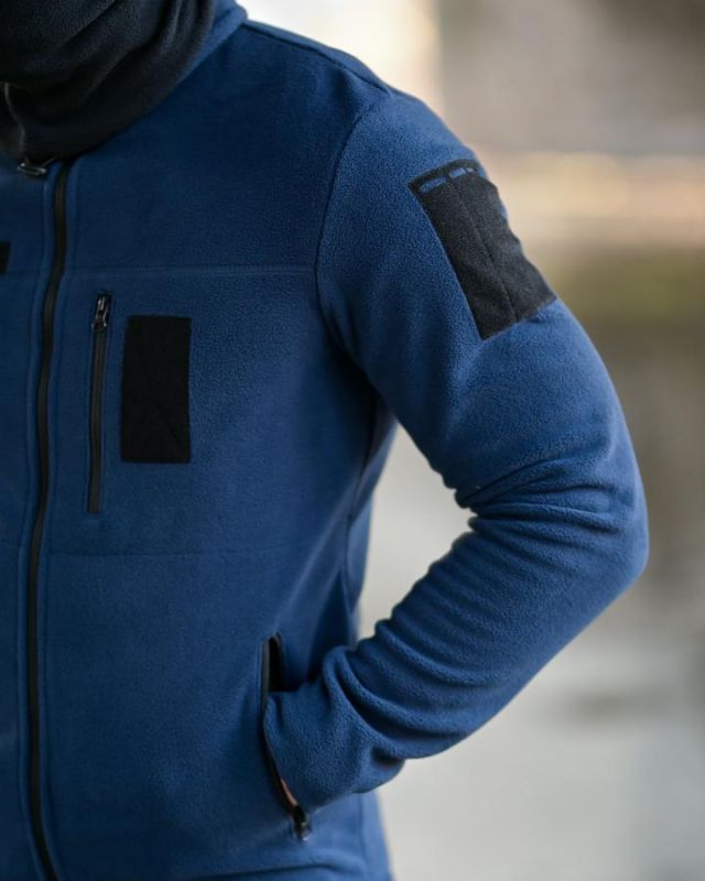 Тактический костюм Softshell 5в1 LUNAR синий ДСНС ТР6409