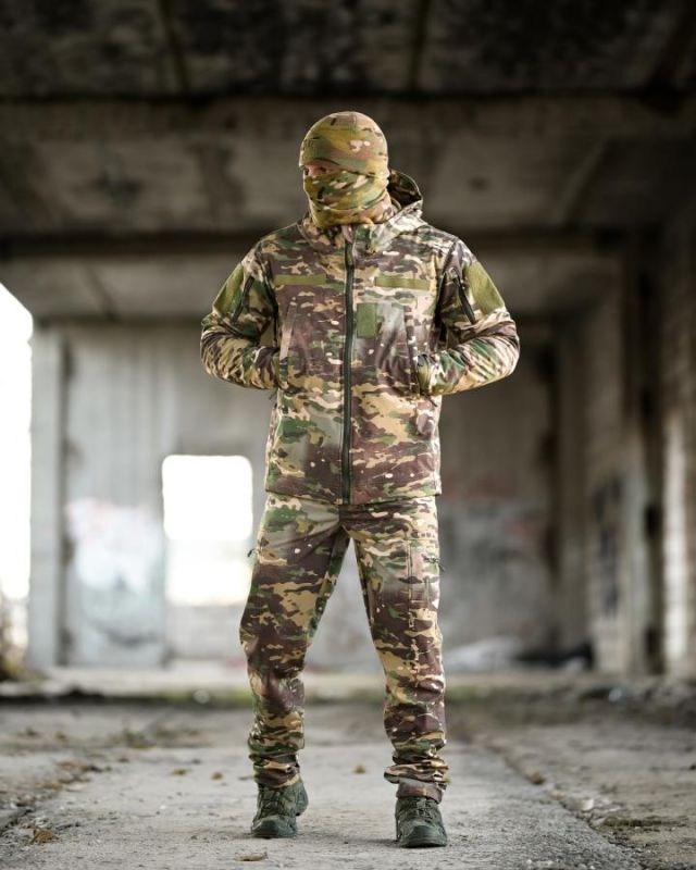 Тактический костюм Softshell 5в1 LUNAR мультикам ТР6411