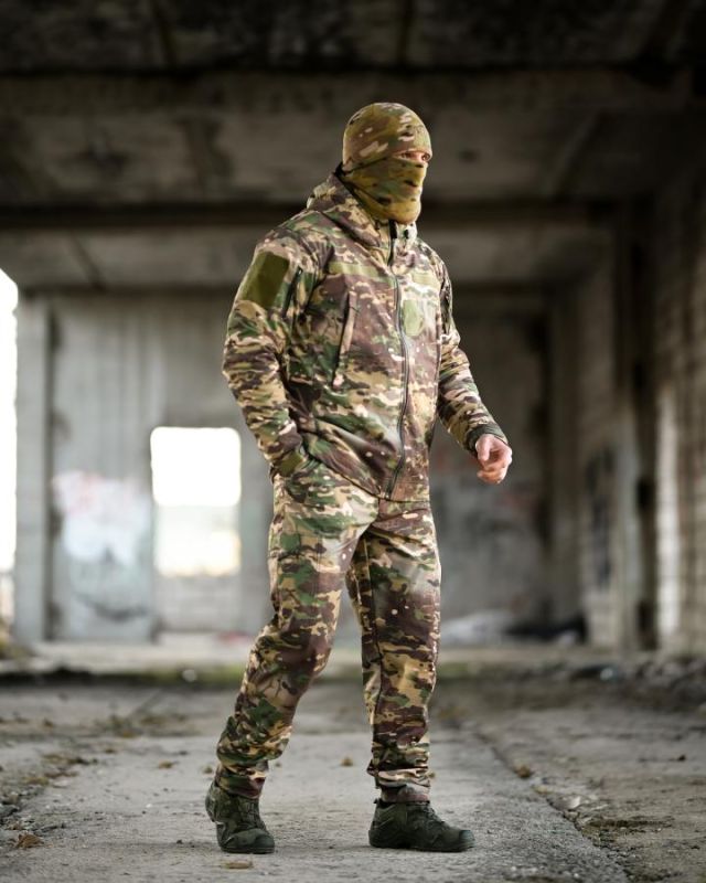 Тактический костюм Softshell 5в1 LUNAR мультикам ТР6411