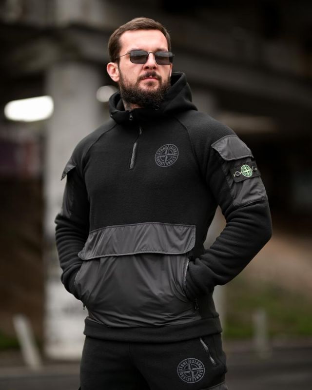 Флисовий костюм island Stone black 4 ВТ6892