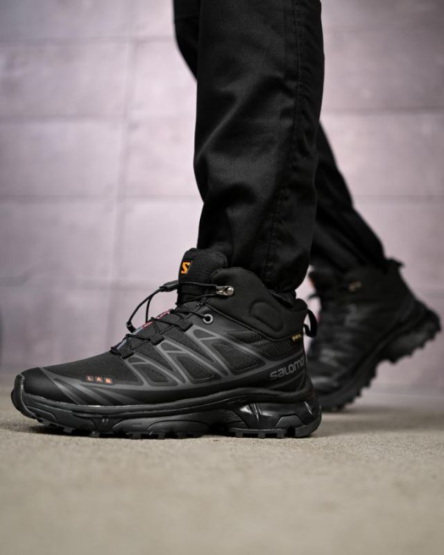 Термо кроссовки  Salomon statix black 4 ТР6465
