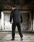 Зимний спортивный костюм на флисе RETROGRAD   black ТР6488