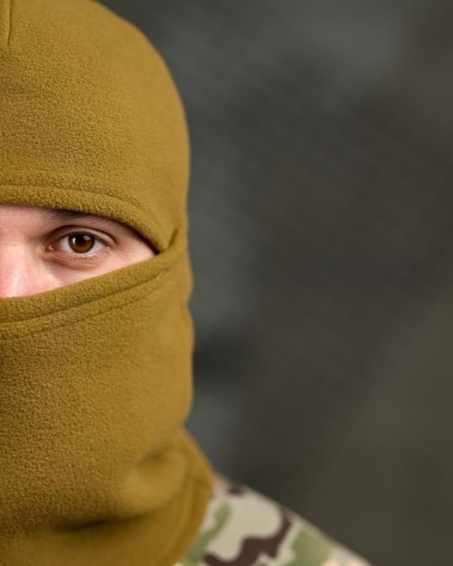 Балаклава флисовая койот ТР6539