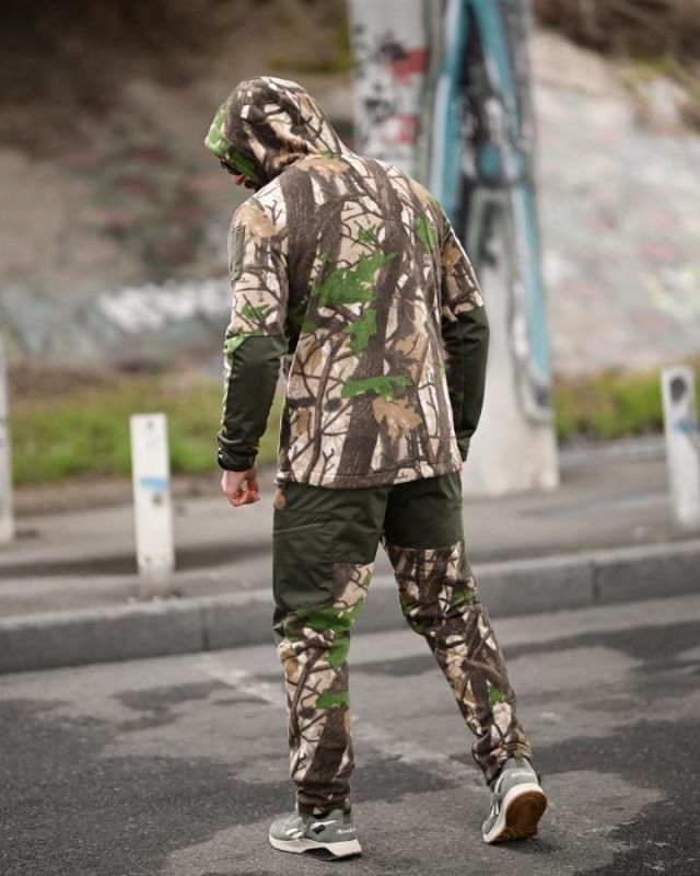 Флисовый спортивный тактический костюм TARANTUL tree ТР6558