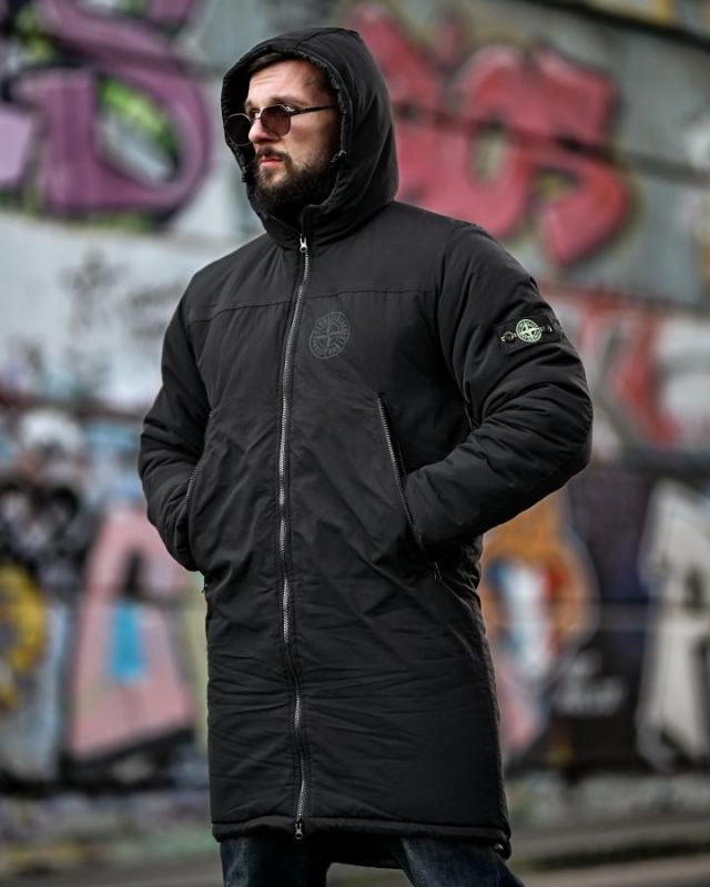 Зимняя удлененная куртка Stone tyson ТР6583