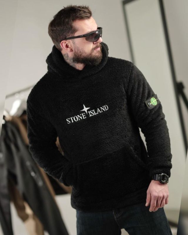 Худи Stone tedy black 4 ТР6574