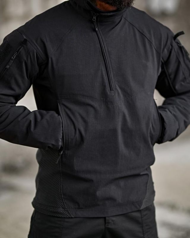Зимний анорак YINREN Combat Gen II Shadow черный ТР6604