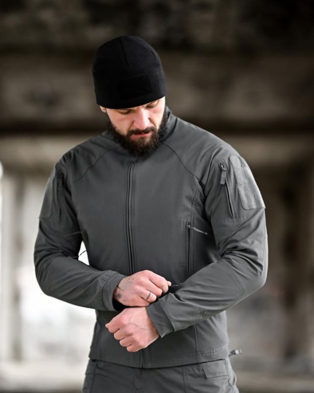 Легкая куртка yeren  Hunter FZ Gen.2 серая ТР6600