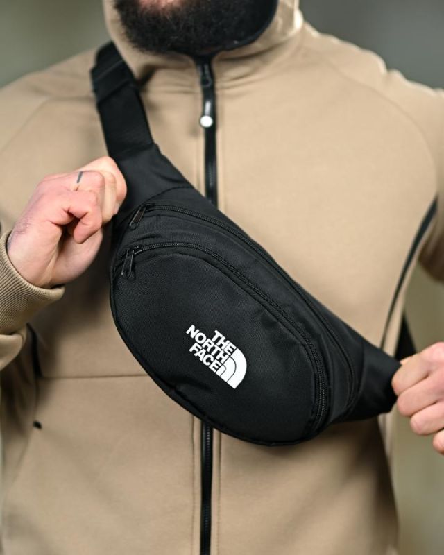 Сумка бананка TNF ch/b ТР6675