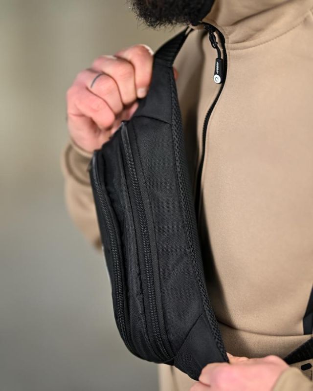 Сумка бананка TNF ch/b ТР6675