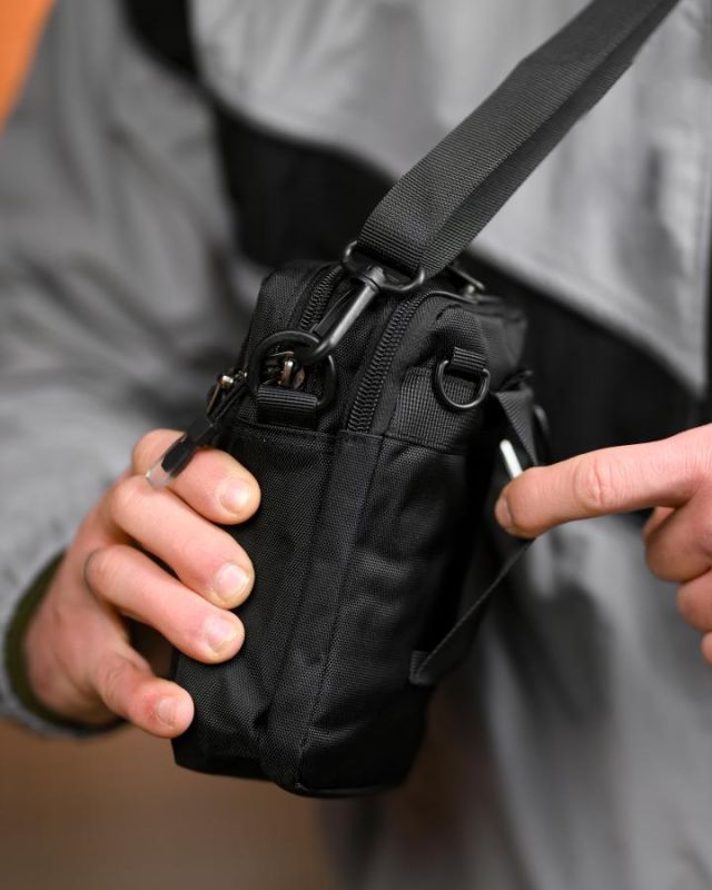 Городская сумка через плечо punch Nk black ТР6746
