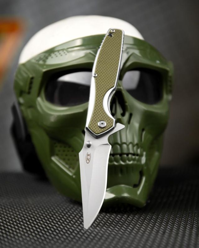 Нож выкидной ZT olive ВТ4770