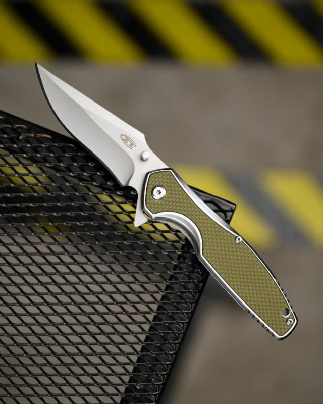 Нож выкидной ZT olive ВТ4770