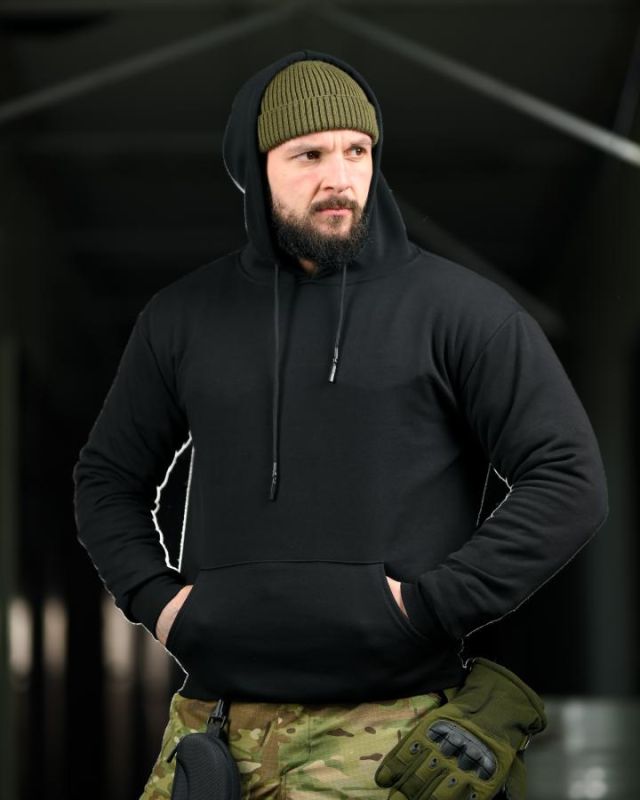 Милитари худи TRENASH Молодість black РП7408