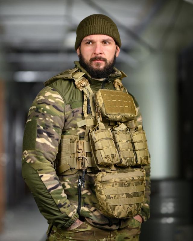 Плитоноска 4 точки сброса  7.62 pixel ВТ5333