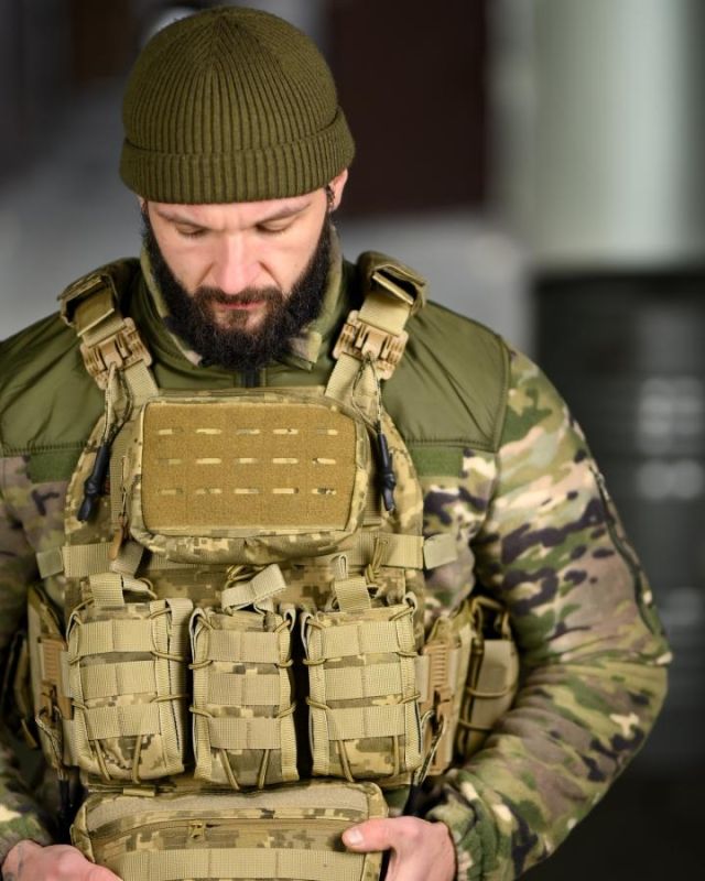 Плитоноска 4 точки сброса  7.62 pixel ВТ5333