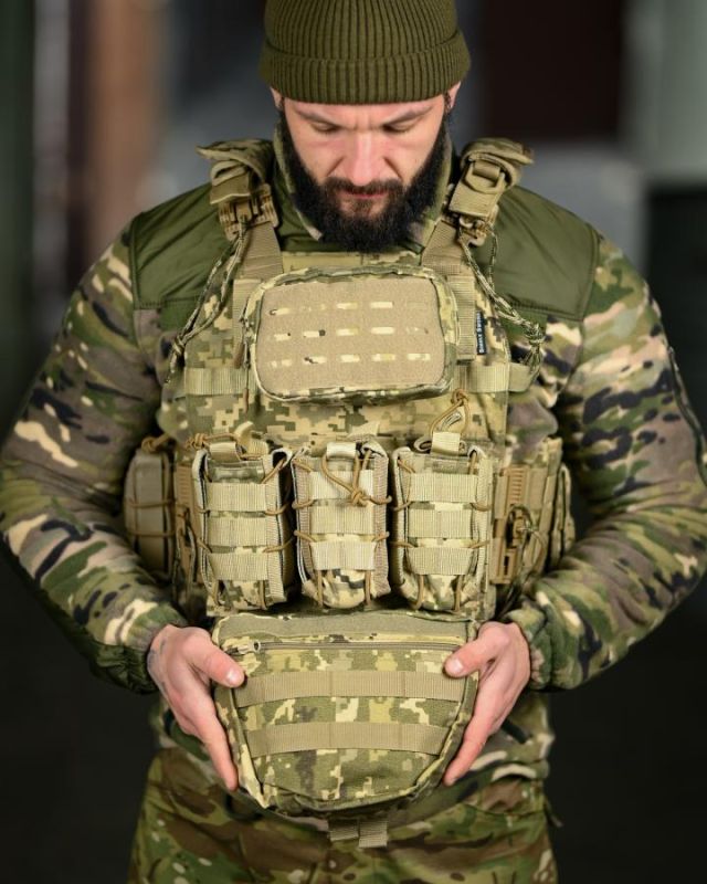 Плитоноска Single sword 4 точки сброса ВТ5335