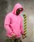Милитари худи CROP pink  ТР6747
