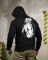 Милитари худи CROP black  ТР6748