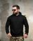 Милитари худи CROP black  ТР6748