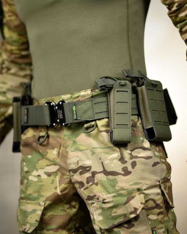 Функциональный тактический пояс (battle belt) олива ТР6773