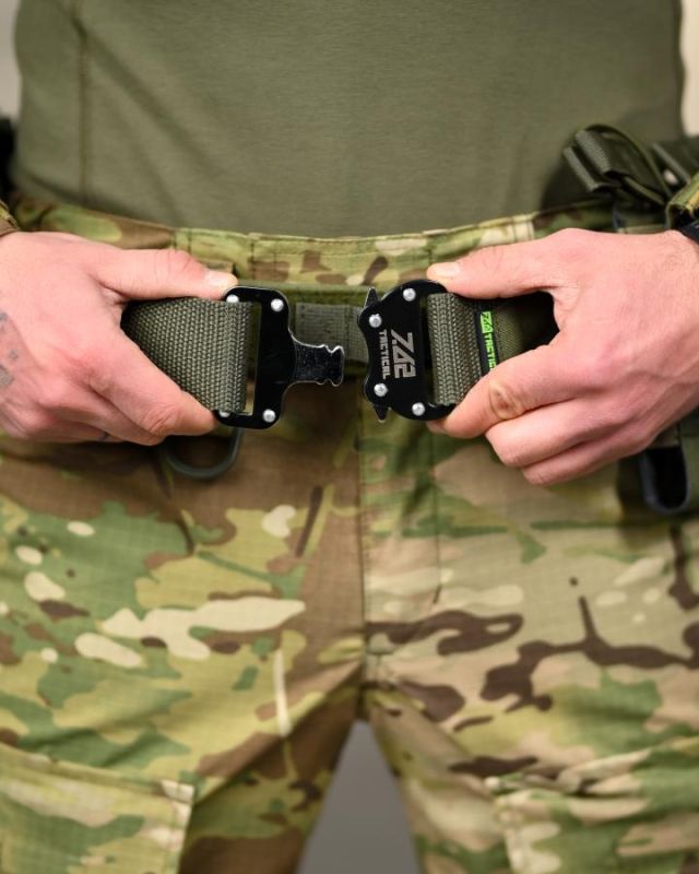 Функциональный тактический пояс (battle belt) олива ТР6773