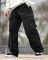 Карго штаны Oversize (Black)  черные ВТ5300